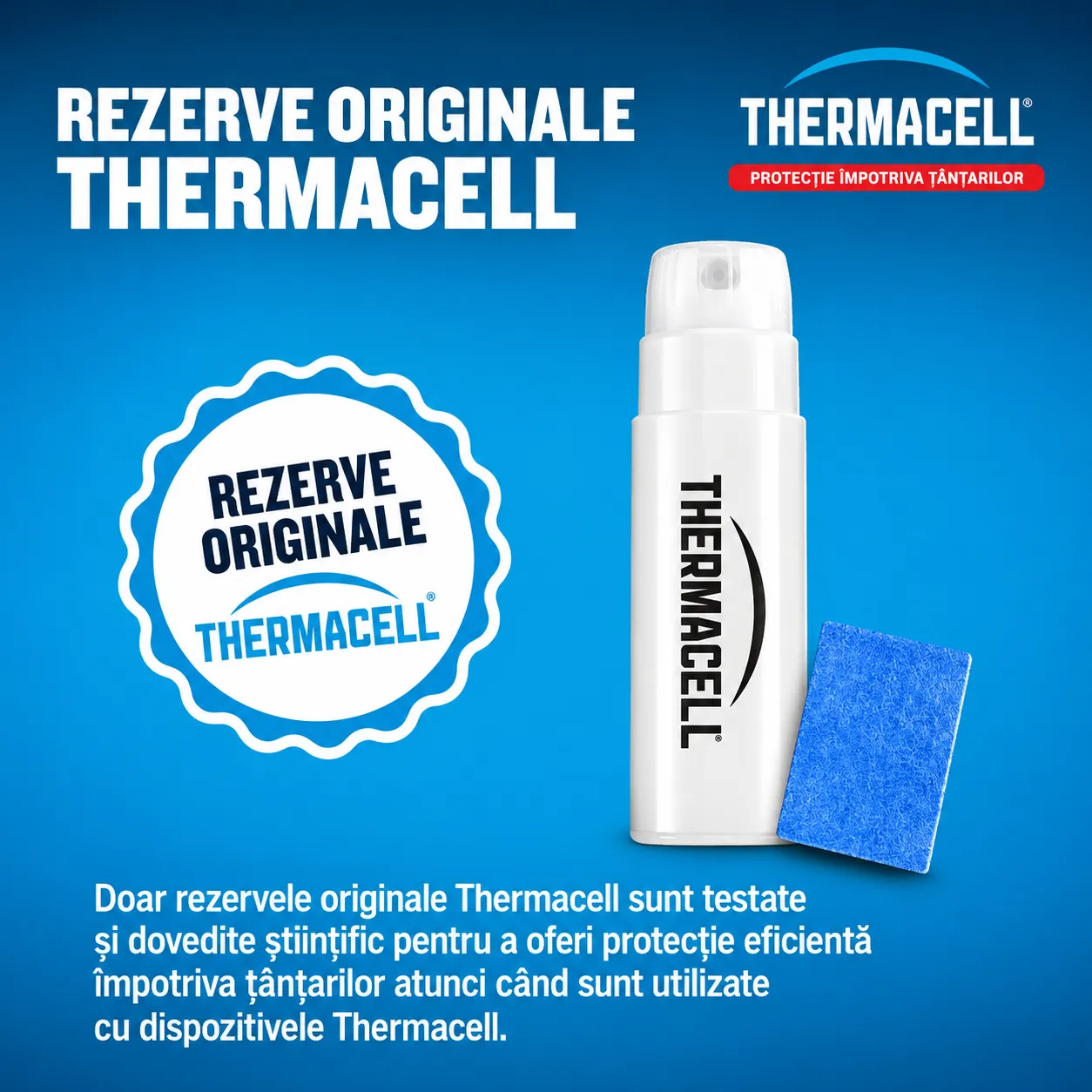 Kit R-4 — rezerve originale Thermacell