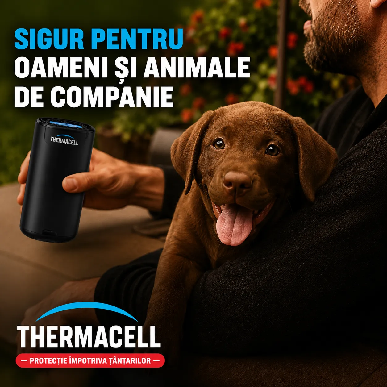 Patio Shield — sigur pentru animale și oameni